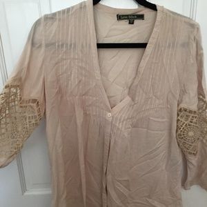 Super Cute Crochet Love Stitch Blouse